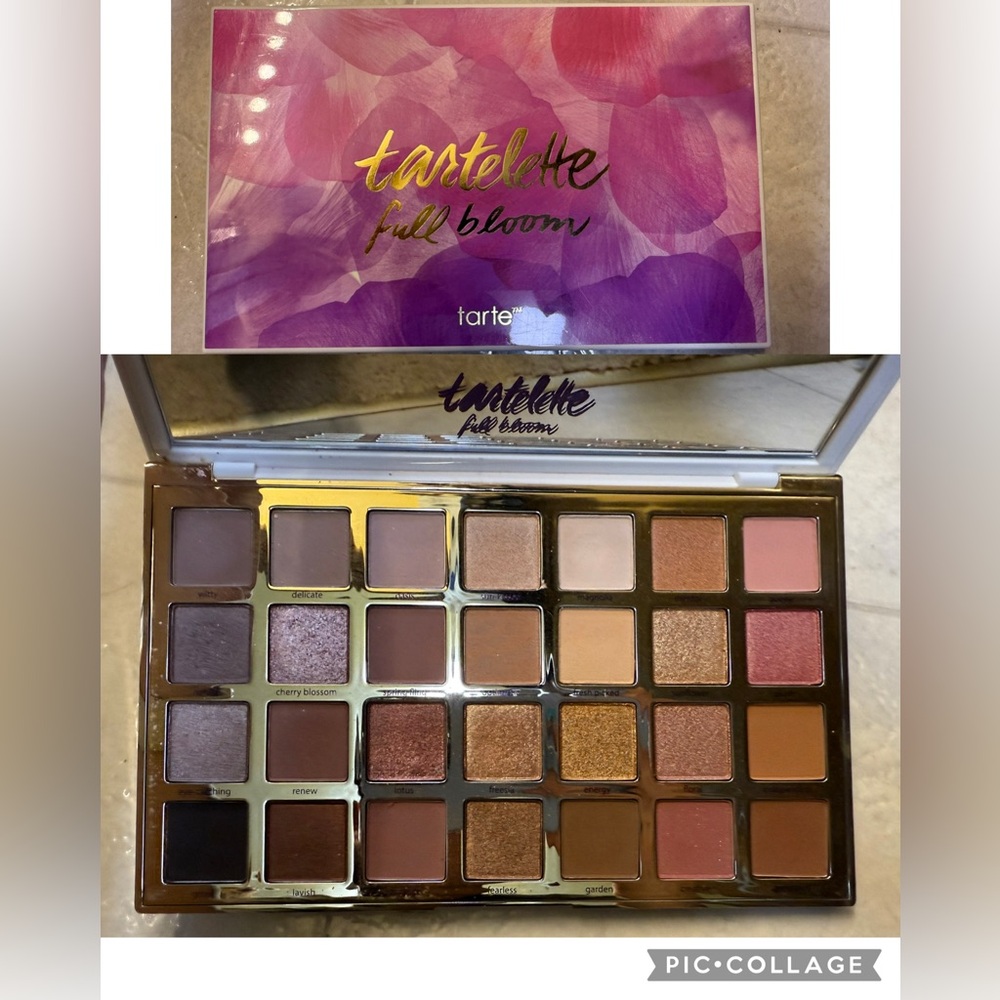Tarte Tartelette Full Bloom Palette - Pink and Purple